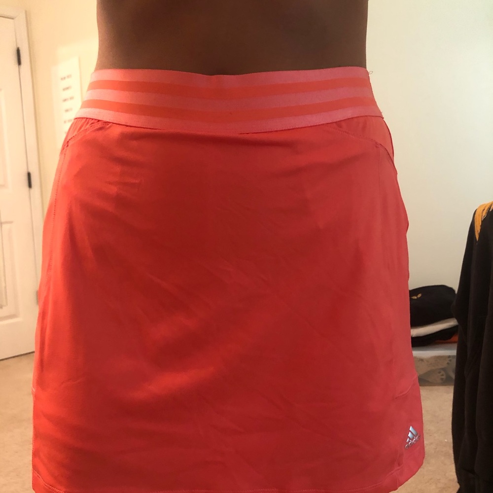 Pink Adidas Tennis Skirt